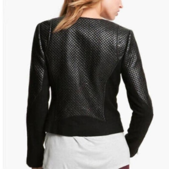 TROUVE Black Asymmetric Jacket - Picture 2 of 6